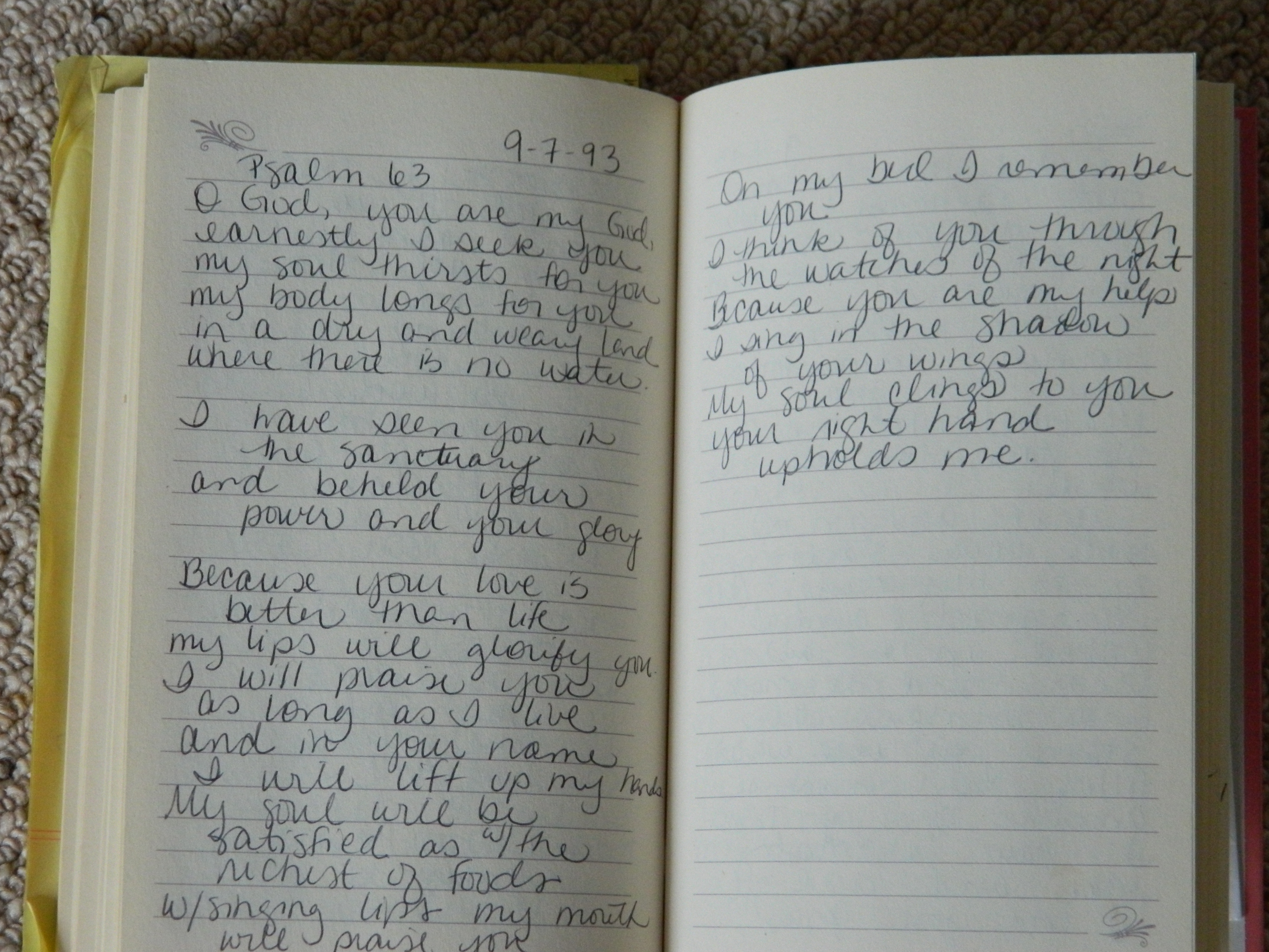 Amy Boucher Pye » How to Keep a Spiritual Journal: A Treasure Trove of God's Love