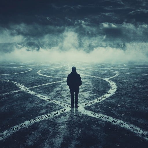 Free Mysterious foggy crossroads Image | Download at StockCake