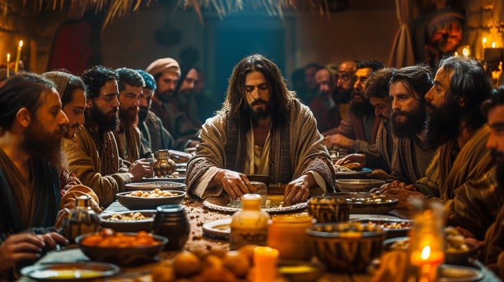 Free Historic Dinner Scene Image | Download at StockCake