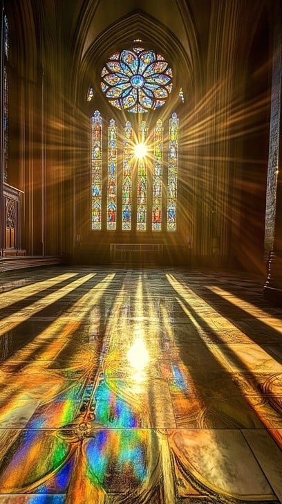 Free Sunlit stained glass Photo - Sunlight, Stained, Glass | Download at StockCake