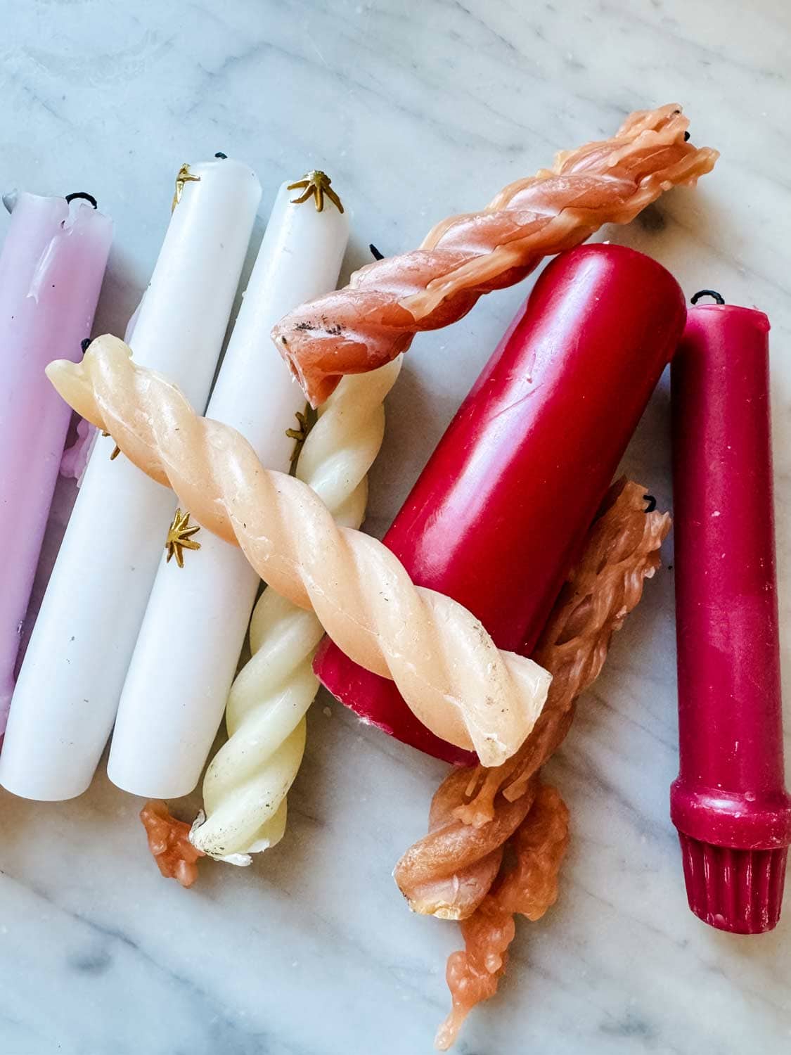 An Easy Way for Upcycling Old Candles Into New Ones | Most Lovely Things