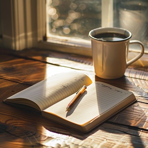 Free Morning writing ritual Photo - Sunlight, Writing, Coffee | Download at  StockCake