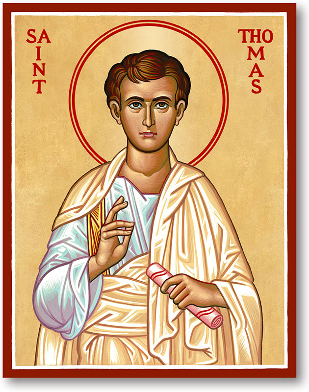 Feast of St. Thomas the Apostle -- July 3