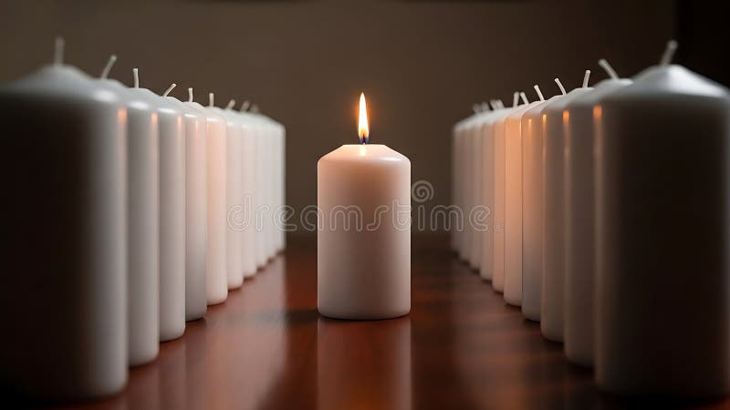 Unlit Candles Stock Illustrations – 813 Unlit Candles Stock Illustrations,  Vectors & Clipart - Dreamstime