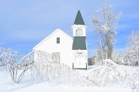 Appalachian mountains winter snow view